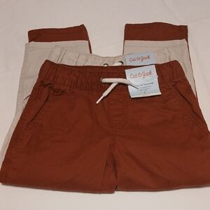 Cat & Jack Kids' Brown and Beige Casual Bottoms